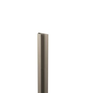 Ambiant Start- en eindprofiel rvs pvc wand