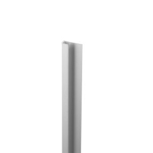 Ambiant Start- en eindprofiel zilver pvc wand